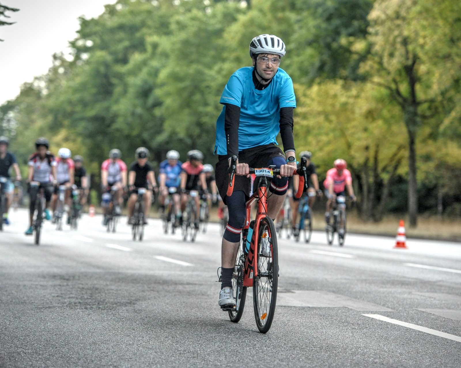 Tim Bischoff bei den Hamburg Cyclassics 2022 auf dem Rennrad