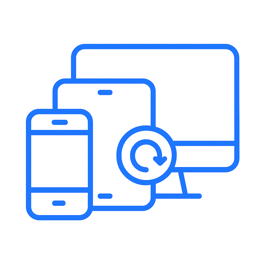 Mobile Responsivität Icon
